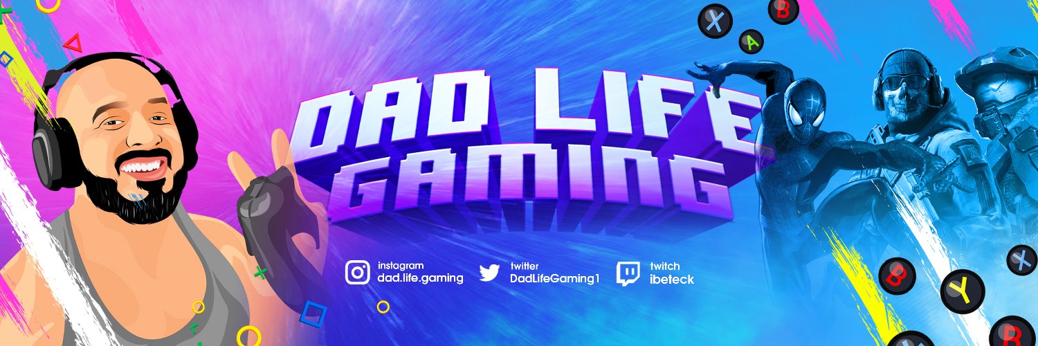 Dad Life Gaming banner