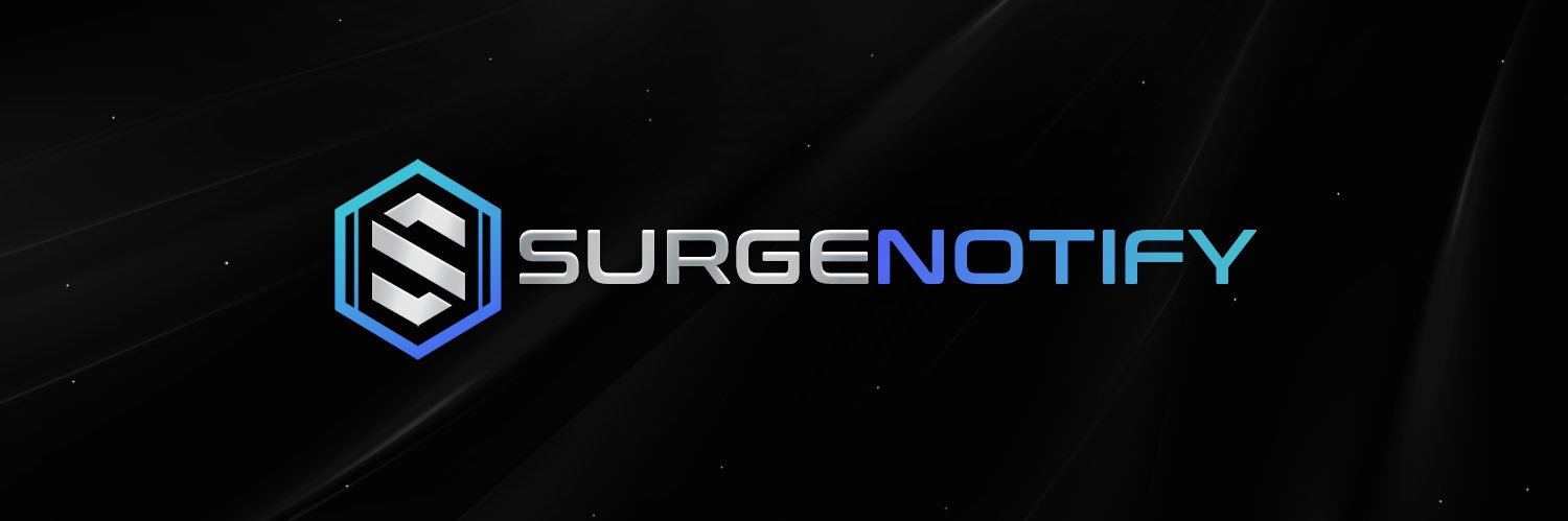 Surge Notify banner