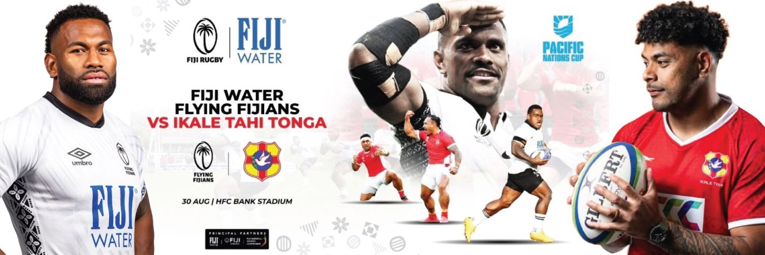 Fiji Rugby Union's banner