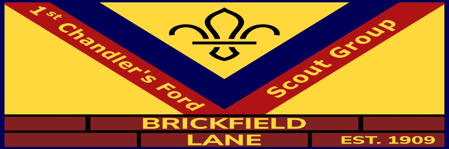 1st Chandler's Ford Scout Group banner