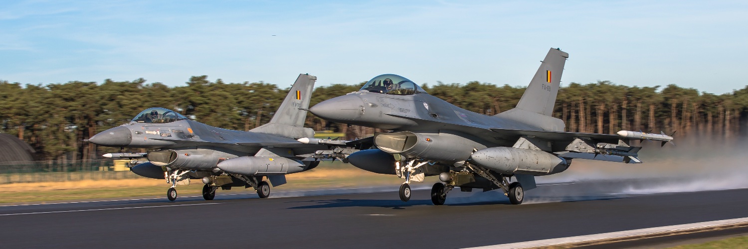 10th Tactical Wing - Belgian Air Force banner