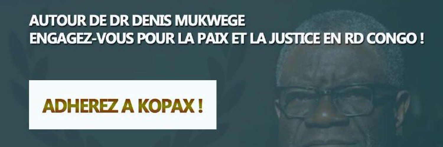 Conscience Congolaise pour la Paix Profile Banner