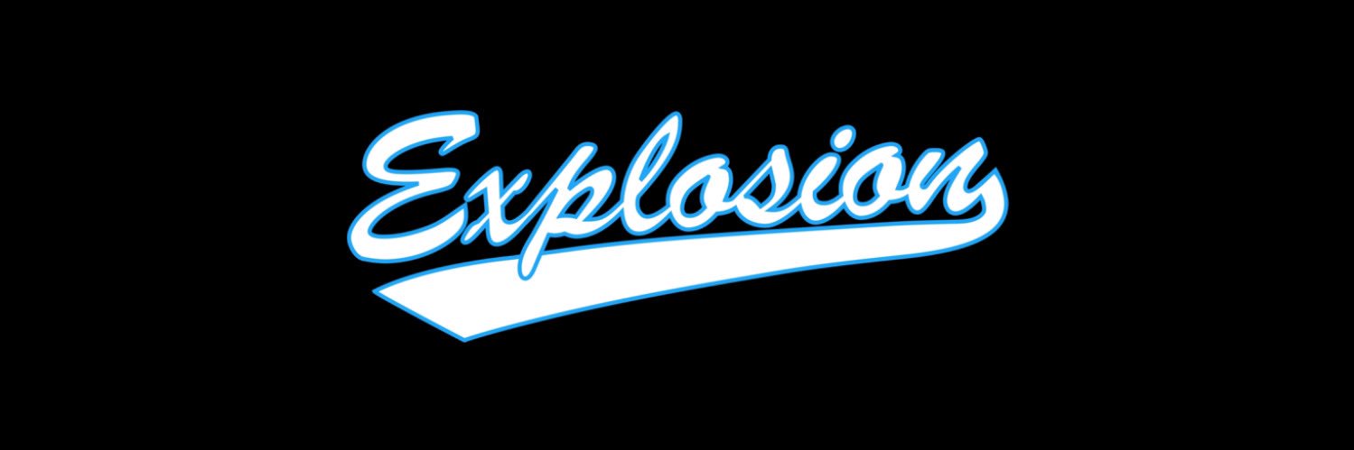 Explosion Softball Organization banner