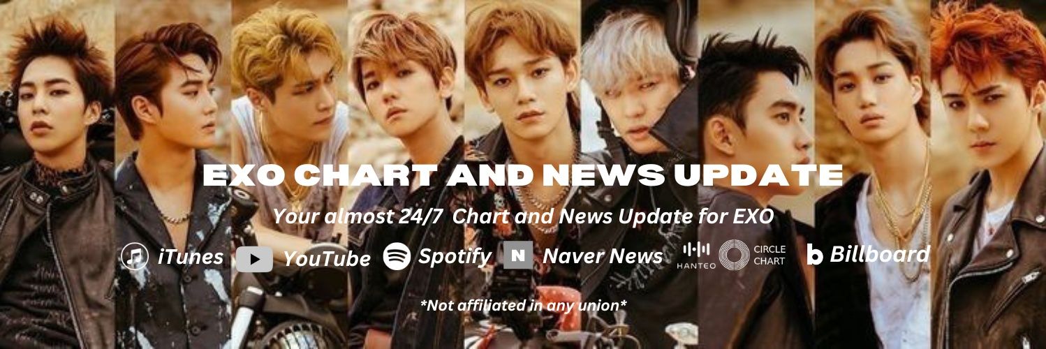 HIATUS | EXO Chart and News Update banner