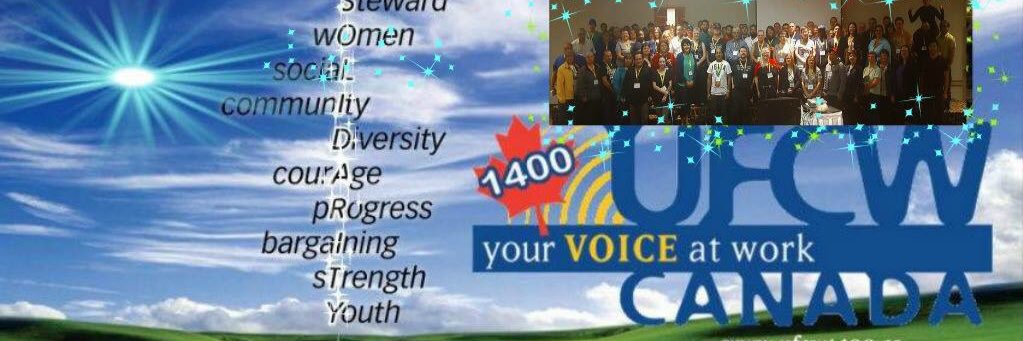 UFCW Local 1400 banner