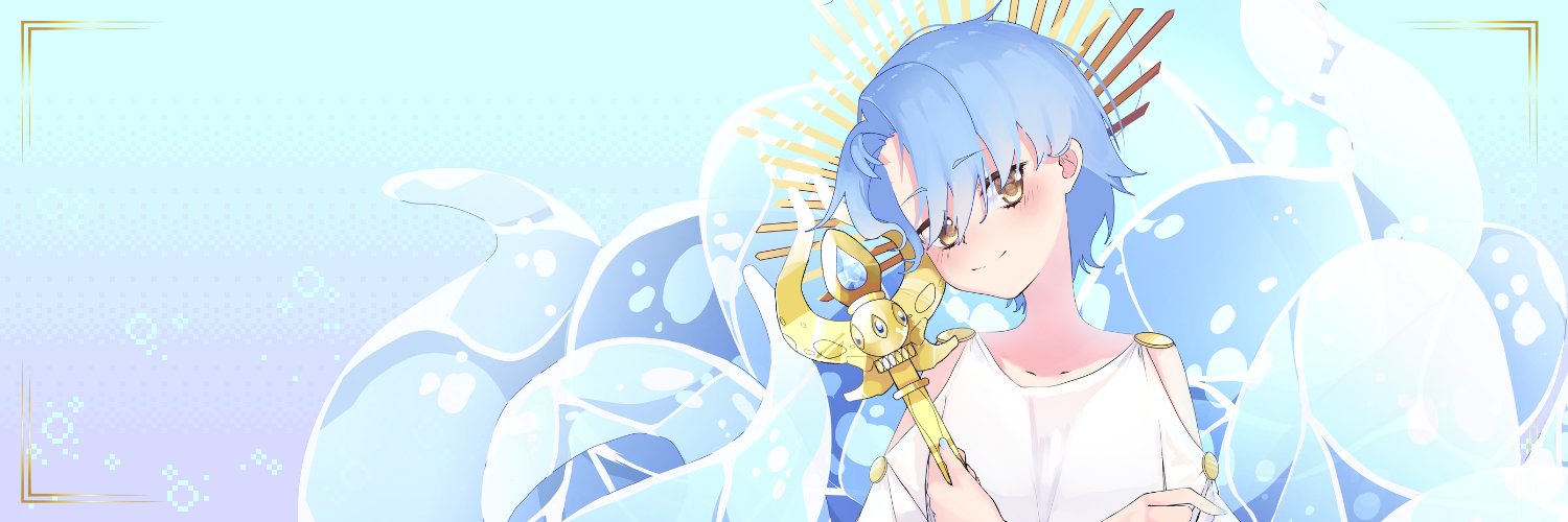 Aura 💧🙏 DEMIGOD VTUBER's banner