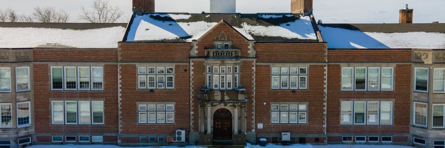 Deering High School banner