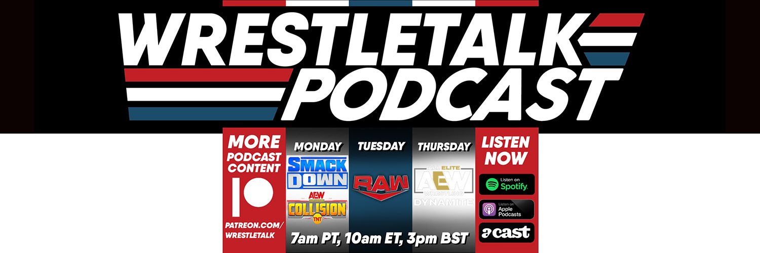 WrestleTalk Podcast banner