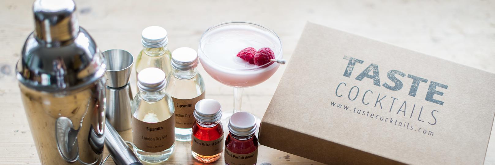 TASTE cocktails banner