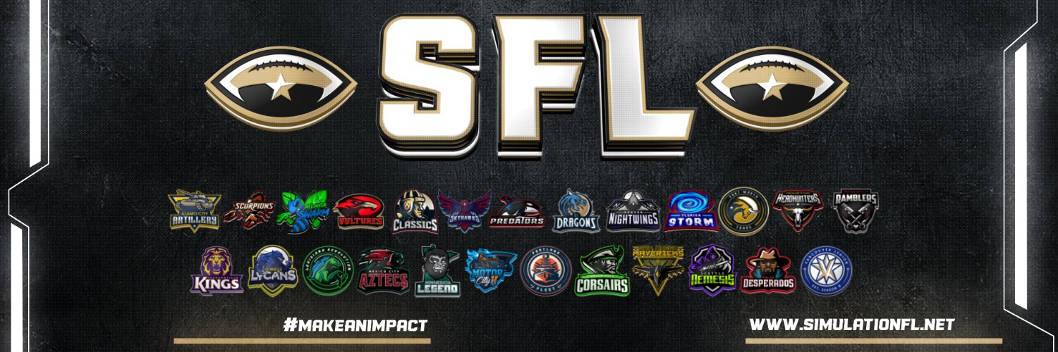 Simulation Football League Profile Banner