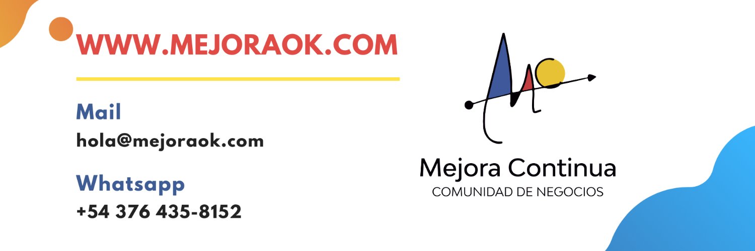 Twitter banner for @MejoraOk