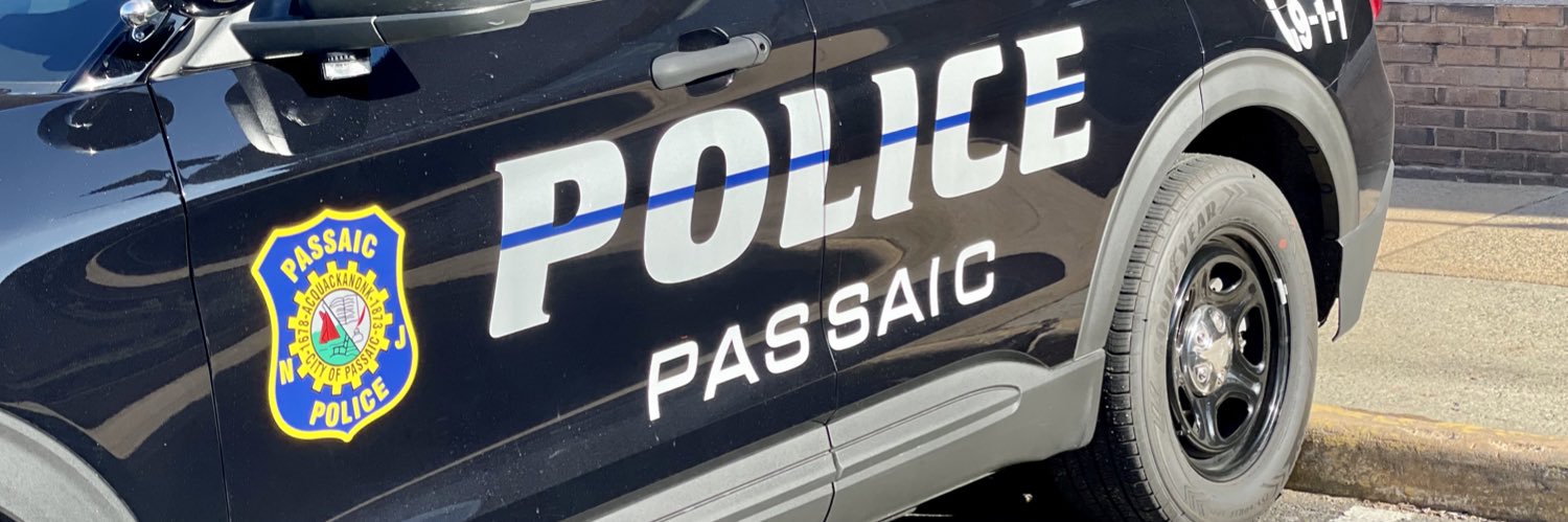 City of Passaic Police Department banner