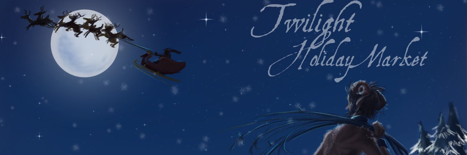 Twilight Holiday Market banner