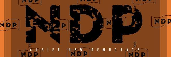 WLU NDP Movement banner
