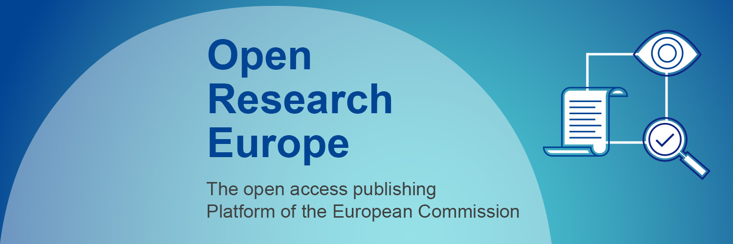 Open Research Europe's banner