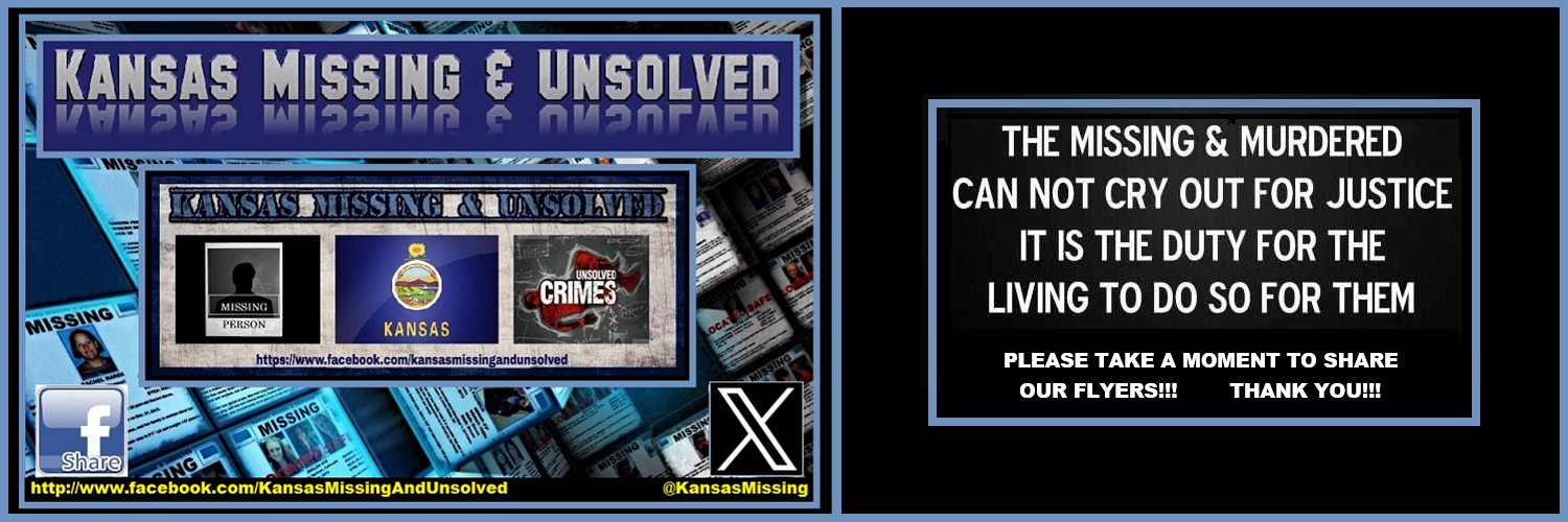 KS Missing&Unsolved - Ricky Tebrugge - FDR/CREATOR's banner