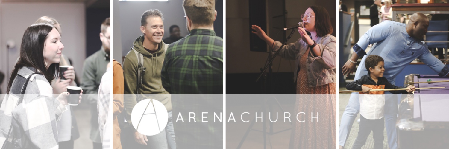 Arena Church banner