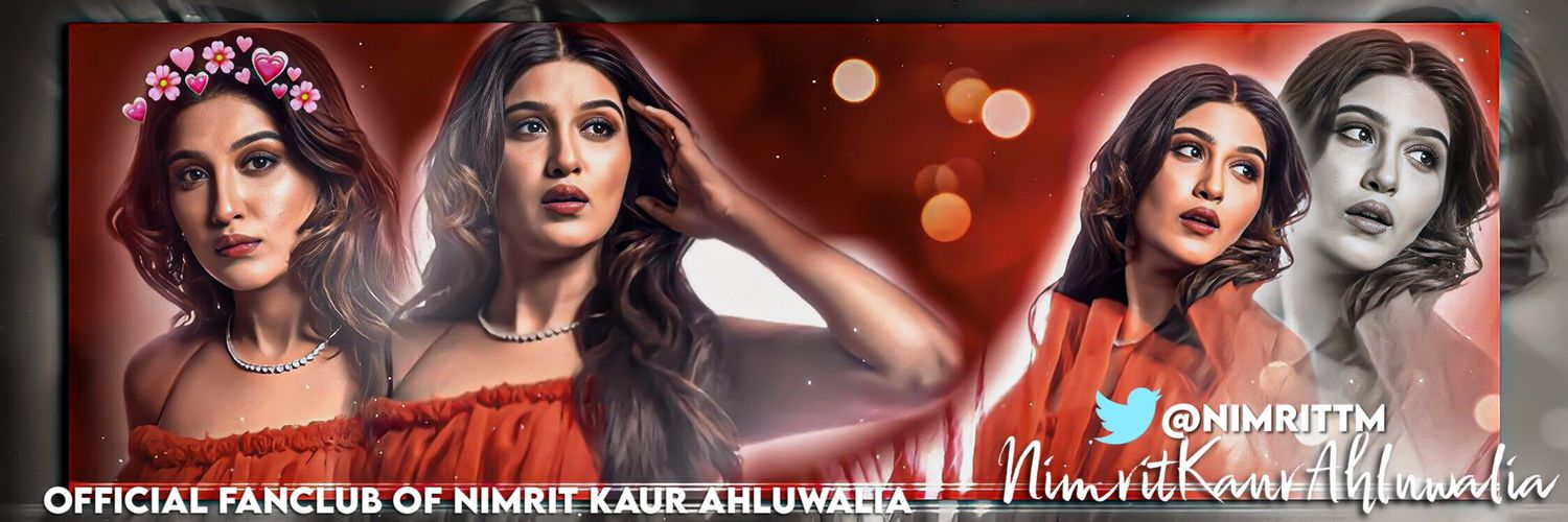 NIMRIT KAUR AHLUWALIAᵗᵐ banner