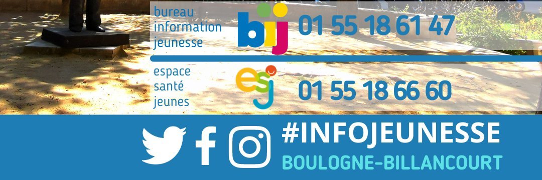Information Jeunesse Boulogne-Billancourt banner
