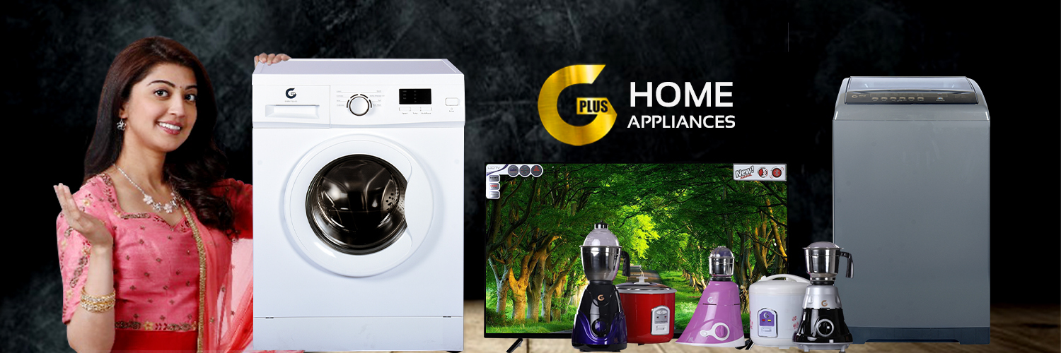 G Plus Home Appliances banner
