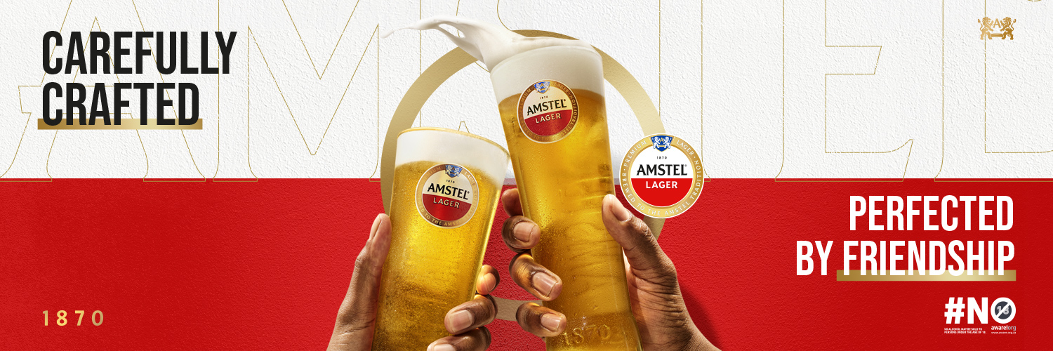 Amstel South Africa banner