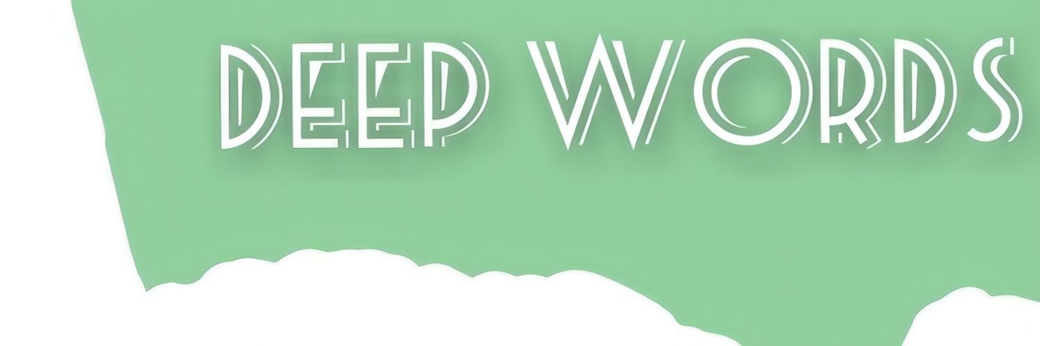 Deep Words banner