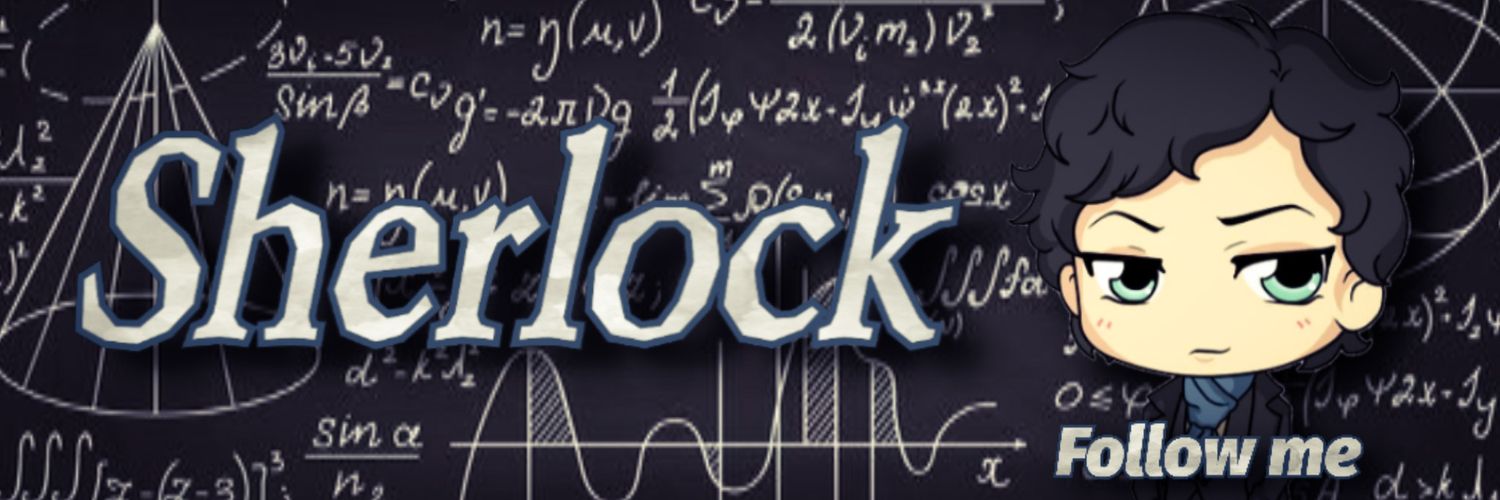 Sherlock🕵🏻‍♂️ banner