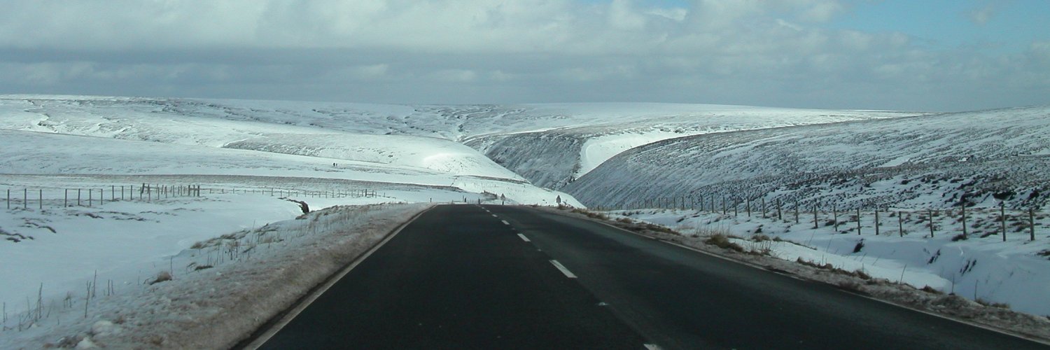 The Snake Pass Road A57 ❄️💧💨 banner