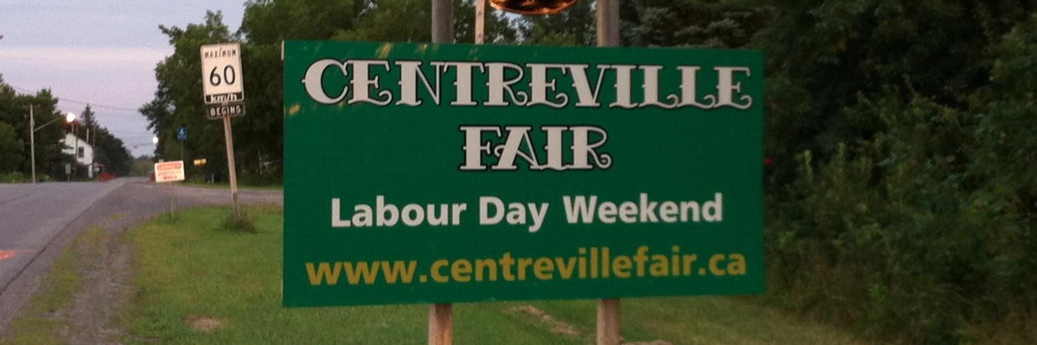 Centreville Fair banner