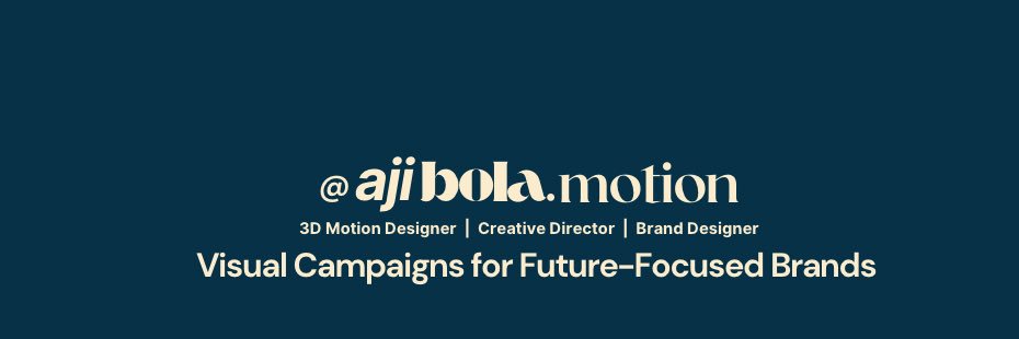 Ajibola's banner