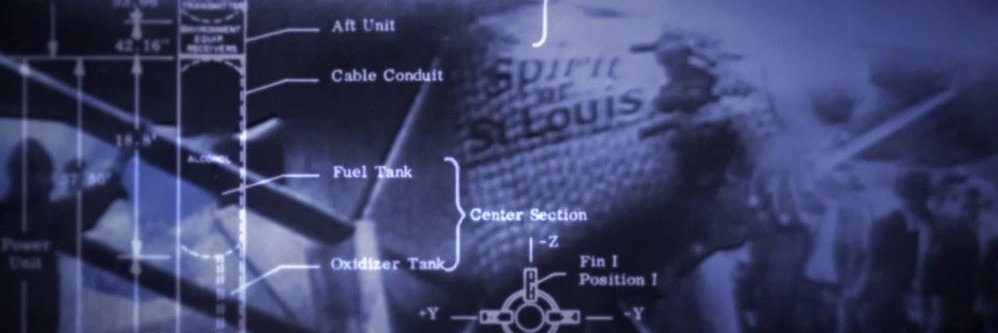 Official Flying Over Time | Centennial events banner