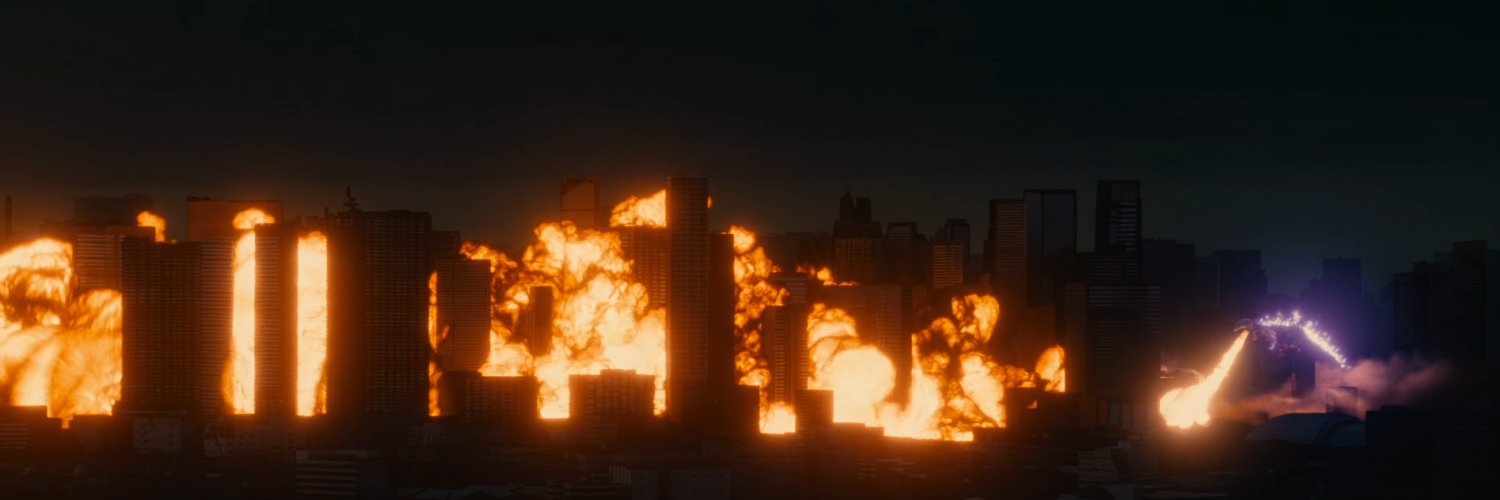 Antifa Godzilla Burns Your Capitalist Hellscape!!! banner