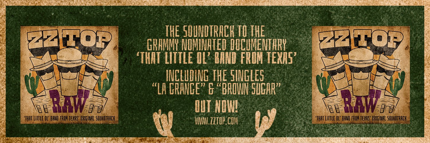 ZZ Top banner