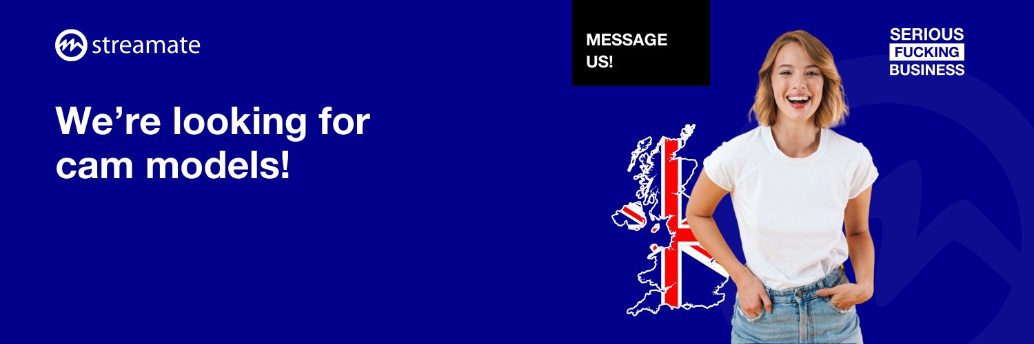 StreamateUK Official banner
