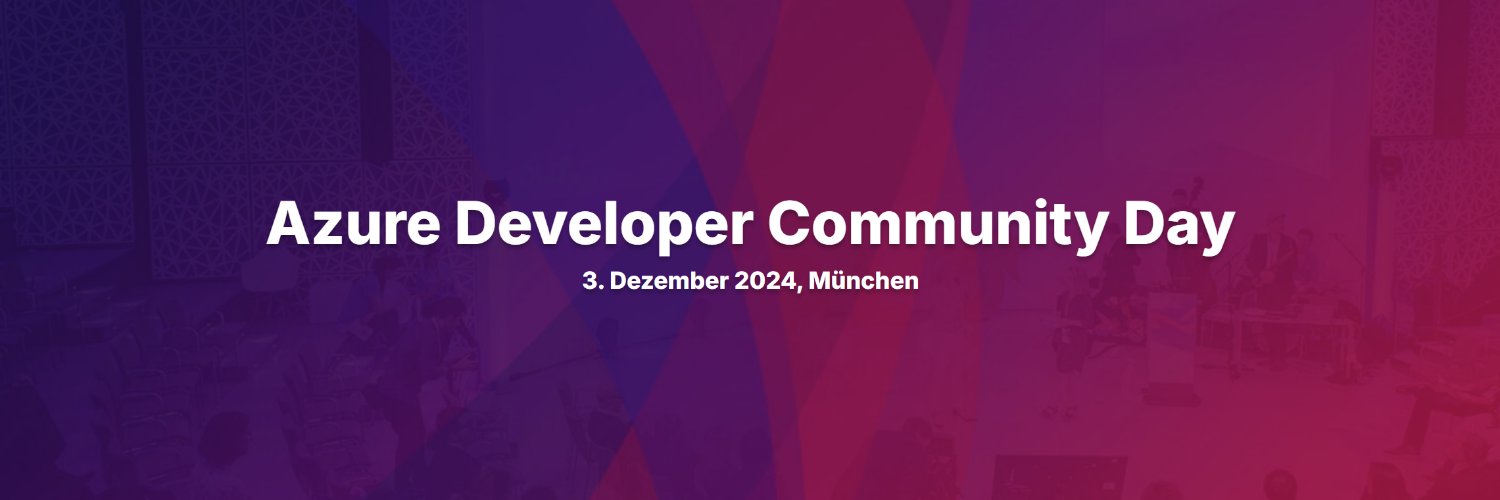 Azure Developer Community Day banner