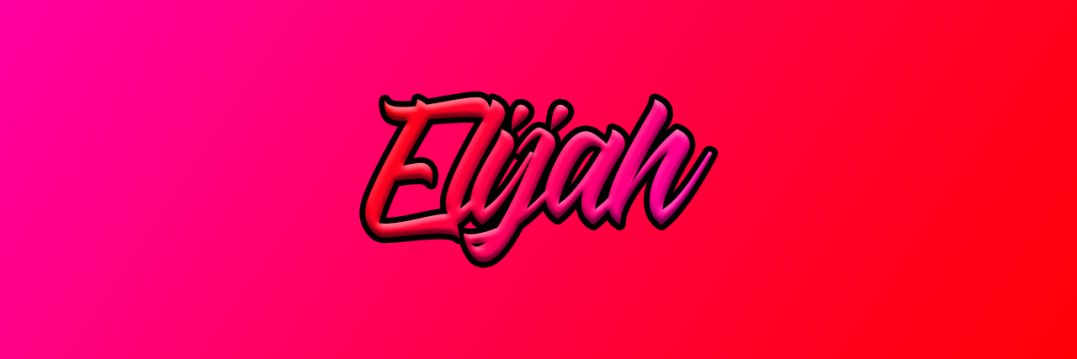 Elijah banner