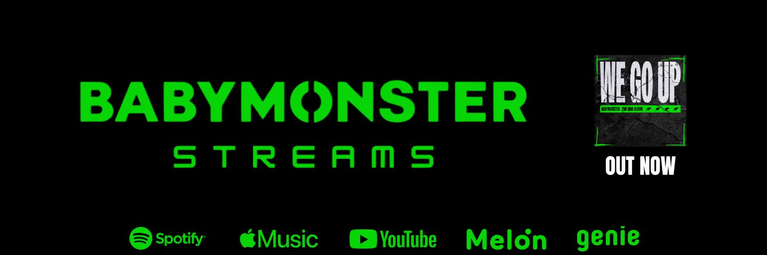 BABYMONSTER STREAMS banner