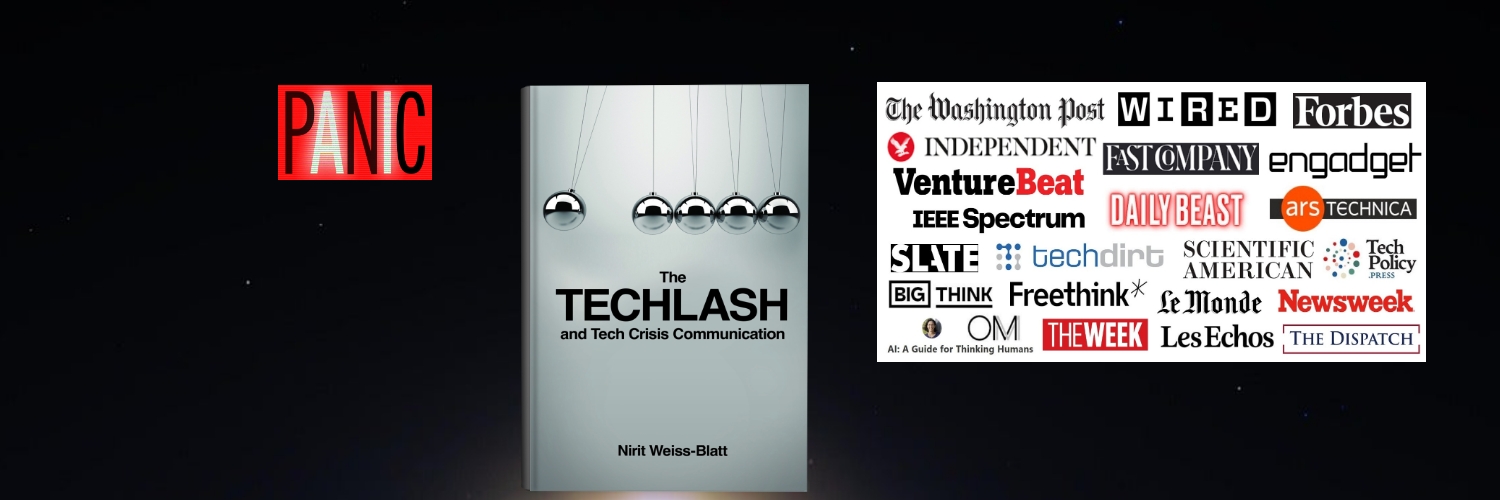Nirit Weiss-Blatt, PhD's banner