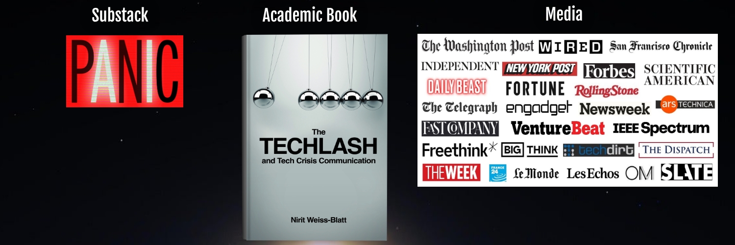 Nirit Weiss-Blatt, PhD banner
