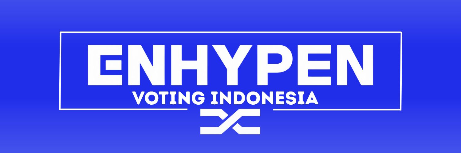ENHYPEN VOTING INDONESIA banner