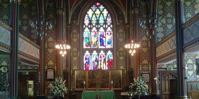 Oldham Parish Church banner