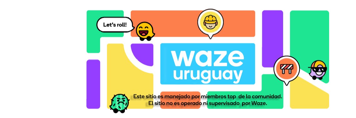 Comunidad Waze Uruguay banner