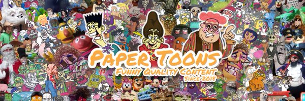 PaperToonsYT Profile Banner