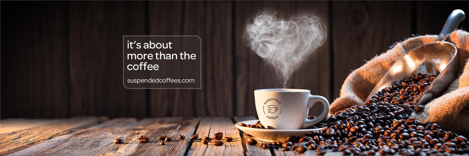 Suspended Coffees banner