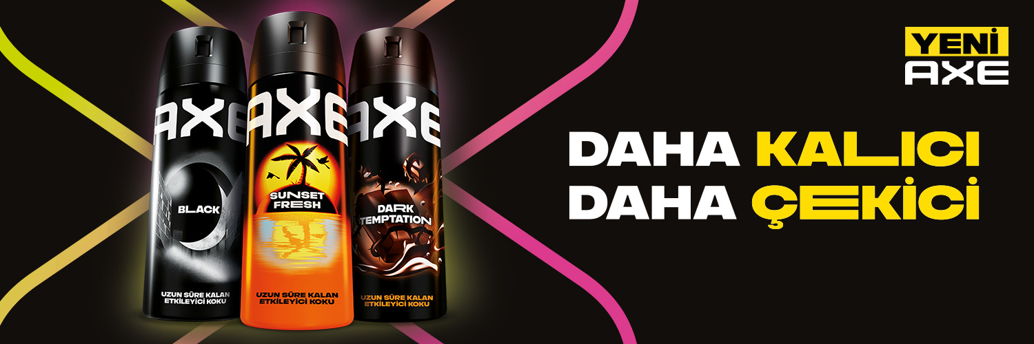 Axe Türkiye banner