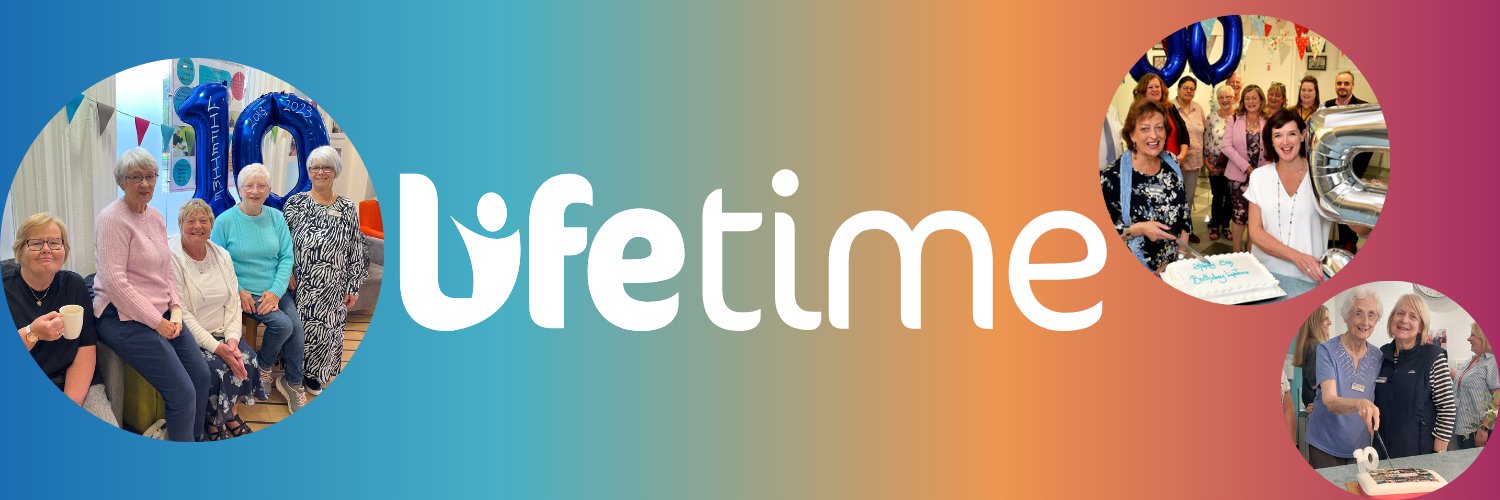 Lifetime Warrington banner