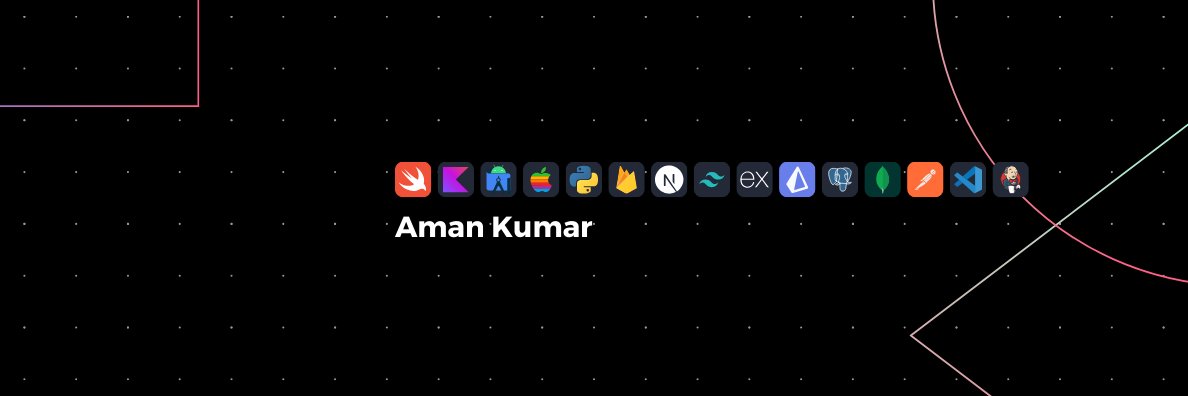 Aman Kumar banner