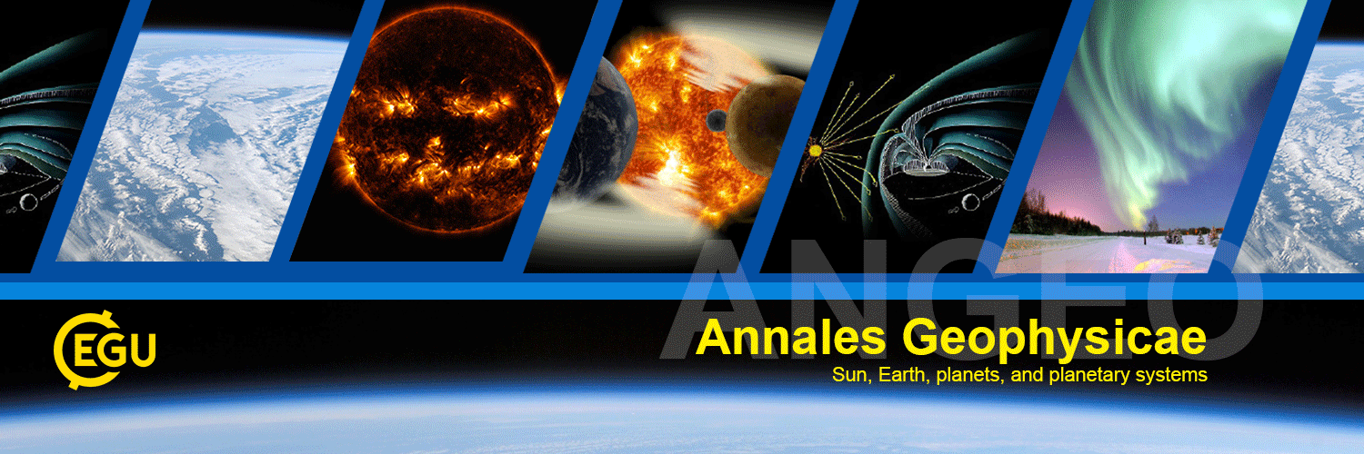 Annales Geophysicae banner