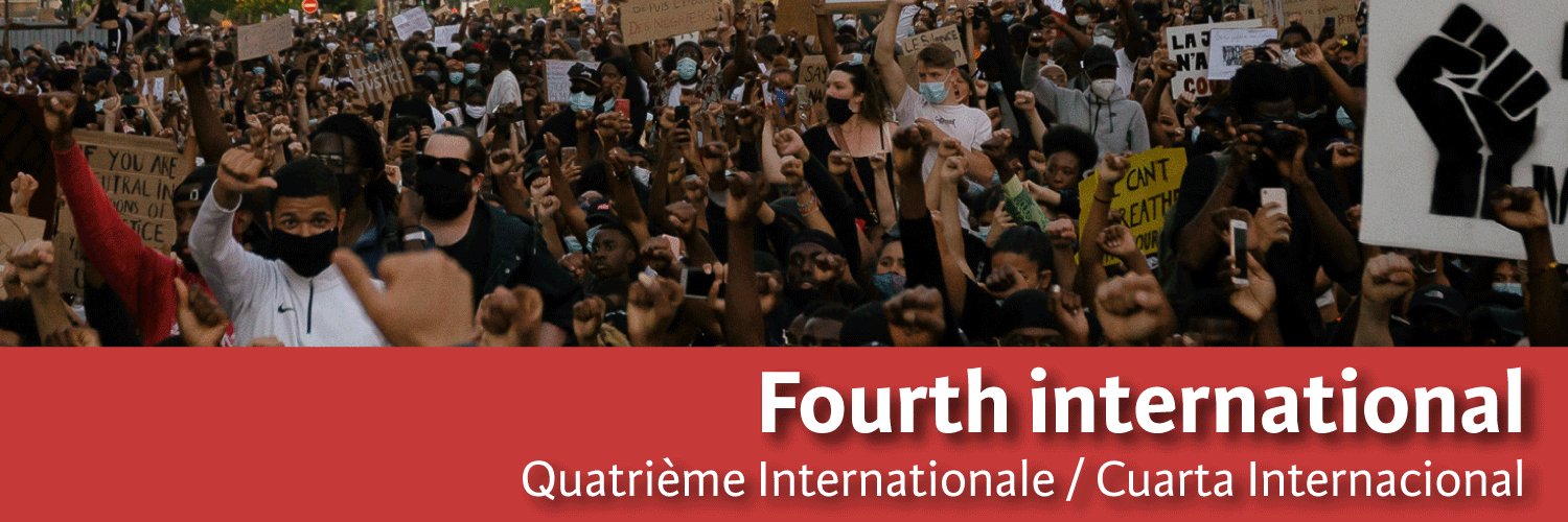 Fourth International's banner