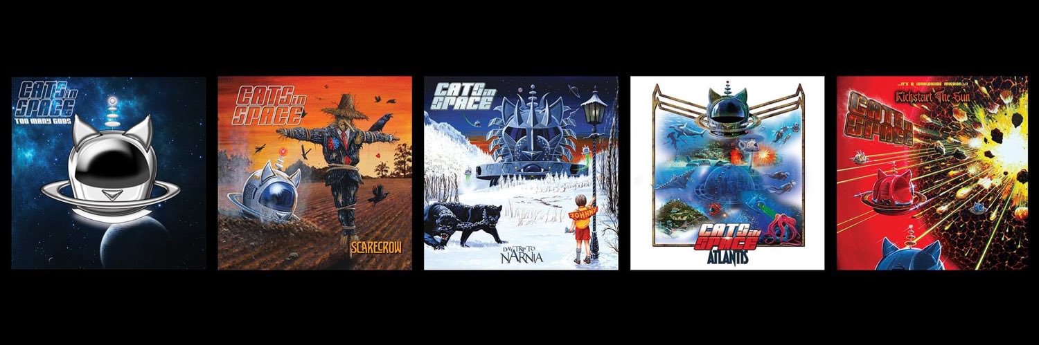 Cats in Space Cat Army banner